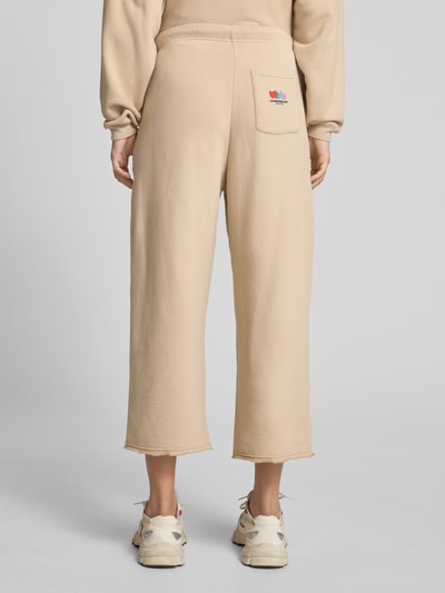 American Vintage Sweatpants mit elastischem Bund Modell 'ATUBAY' Beige 5