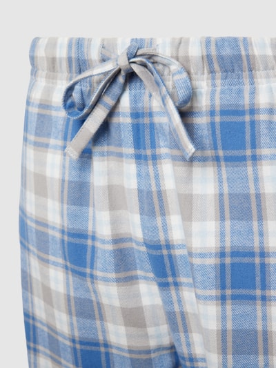 Christian Berg Men Pyjama-Hose mit elastischem Bund Blau 2