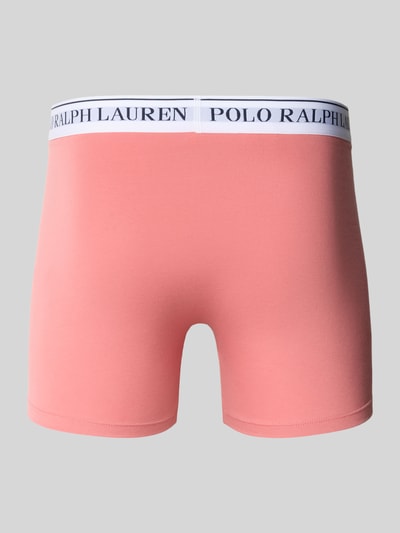 Polo Ralph Lauren Underwear Boxershort met elastische logoband in een set van 3 stuks Rosé - 3