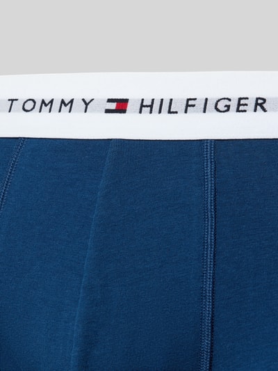 Produktfoto, Trunks aus Baumwoll-Mix im 3er-Pack von Tommy Hilfiger, Optik: Unifarben, Label-Bund, Bundabschluss: elastisch, Multipack: 3er-Pack, Material: Baumwoll-Mix
