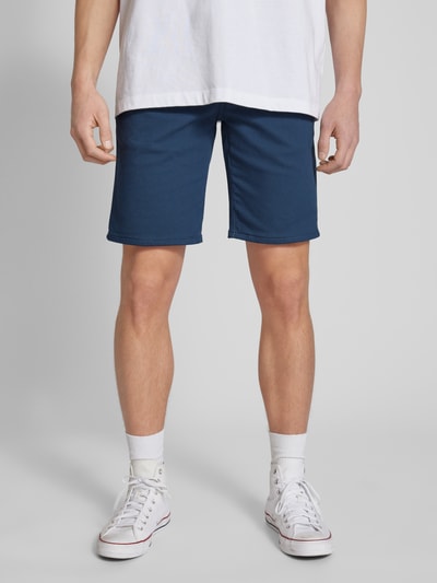 Blend Regular Fit Bermudas mit Tunnelzug Dunkelblau 4