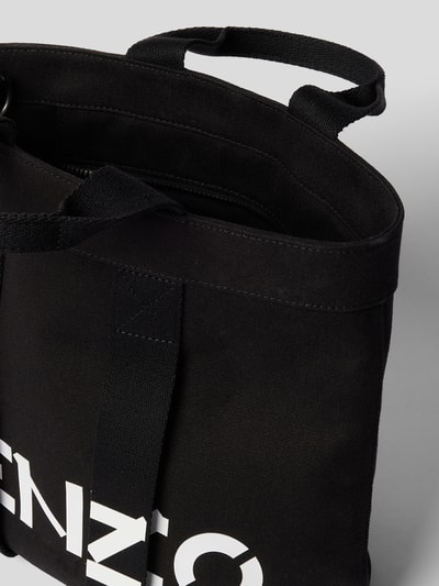 Kenzo Tote Bag mit Label-Print Schwarz 6