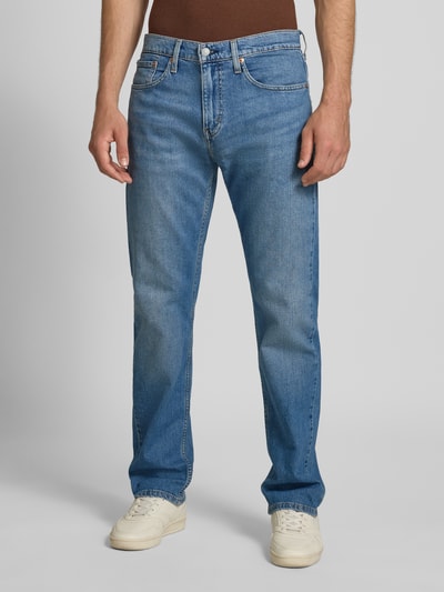 Levi's® Straight fit jeans in 5-pocketmodel Jeansblauw - 4