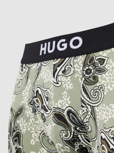 HUGO Boxershort met all-over motief in een set van 2 stuks Lichtgroen - 2