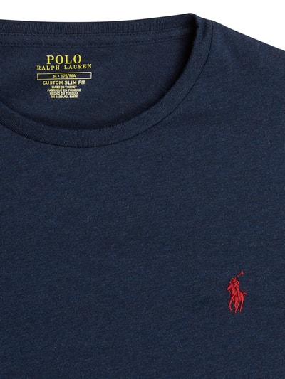 Polo Ralph Lauren Custom Slim Fit T-Shirt aus Baumwolle  Dunkelblau 2