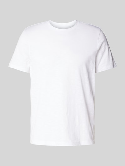 MCNEAL T-Shirt mit Stehkragen Weiss 1