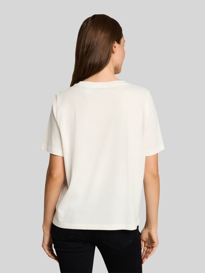 Tom Tailor Loose Fit T-Shirt aus reiner Baumwolle mit Peanuts-Print Offwhite 5