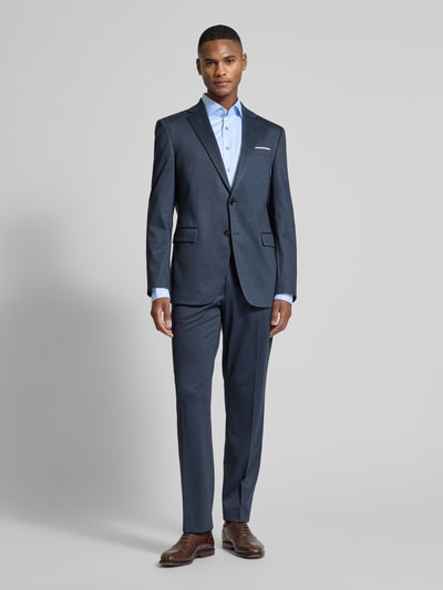 OLYMP SIGNATURE SLIM FIT Slim fit zakelijk overhemd met kentkraag, model 'Savio' Bleu - 1