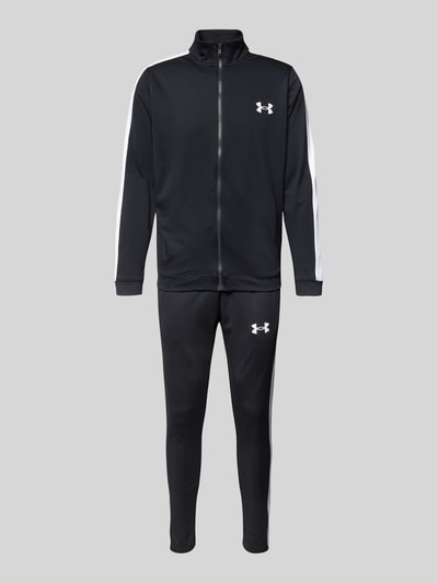 Under Armour Trainingsanzug mit Label-Print Black 2