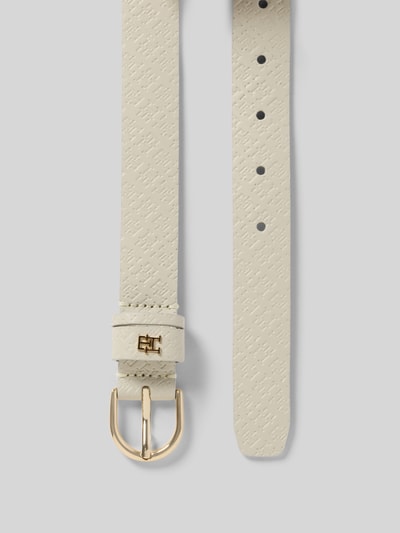 Tommy Hilfiger Gürtel aus Rindsleder Modell 'EFFORTLESS 2.5' Offwhite 3