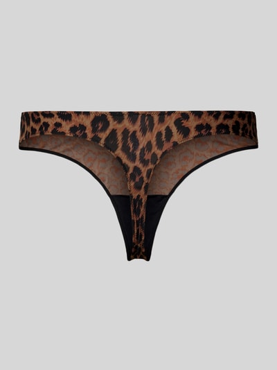 Marie Jo String met elastische band, model 'Tom' Donkerbruin - 3