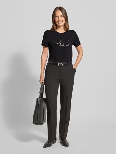 Tommy Hilfiger Regular Fit T-Shirt aus reiner Baumwolle Black 1