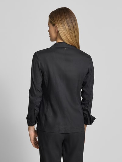 Marc Cain Blazer aus Leinen-Mix mit Reverskragen Black 5