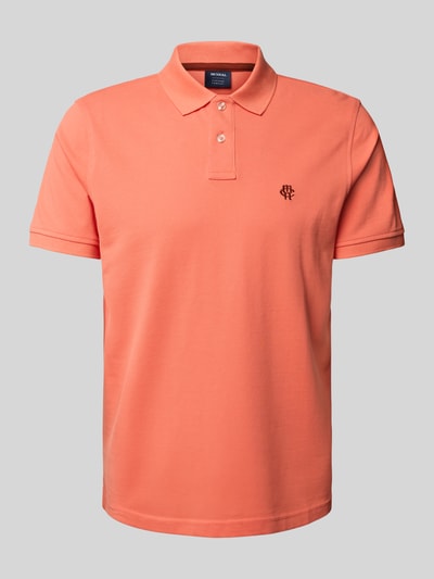 MCNEAL Poloshirt mit Label-Stitching Lachs 2