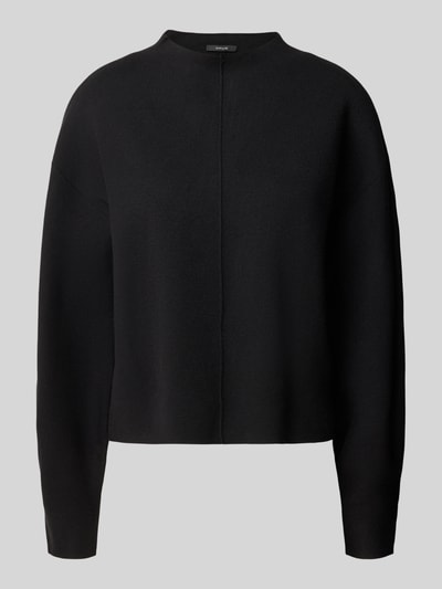 OPUS Strickpullunder Modell 'Punus' mit Mock Neck Black 1