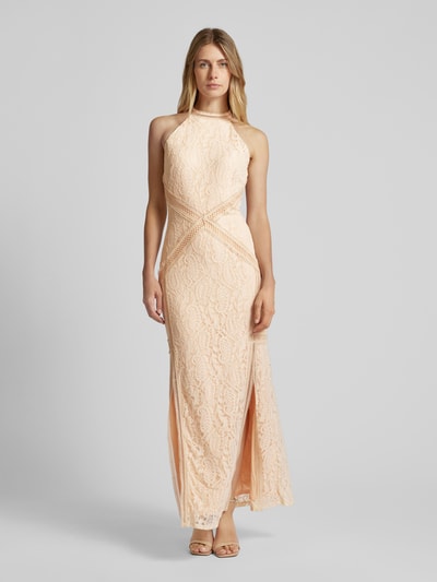 Guess Maxikleid mit Spitzenbesatz Modell 'NEW LIZA' Ecru 4