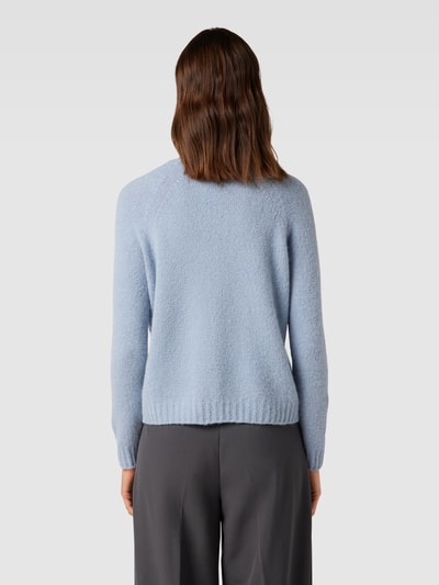 Weekend Max Mara Strickpullover in melierter Optik Modell 'GHIACCI' Hellblau 5