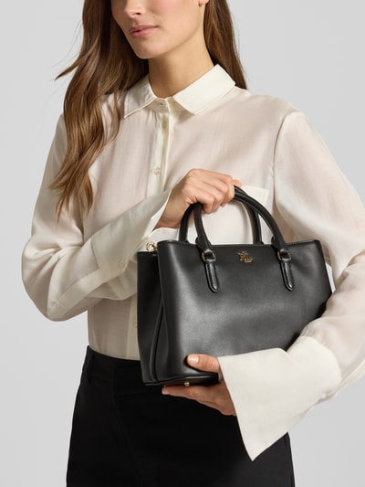 Lauren Ralph Lauren Satchel Bag mit Tragehenkel Modell 'MARCY' Black 1