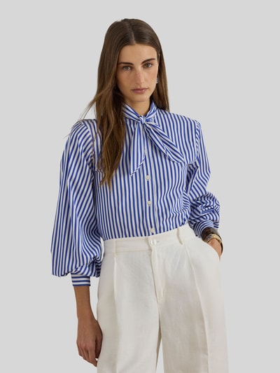 Lauren Ralph Lauren Koszula z długim rękawem z czystej bawełny o kroju regular fit Jasnoniebieski 4