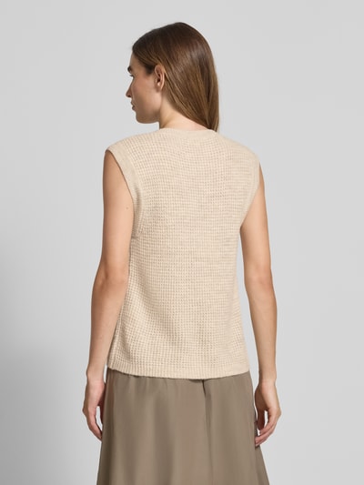 s.Oliver RED LABEL Regular fit spencer met alpaca Beige - 5