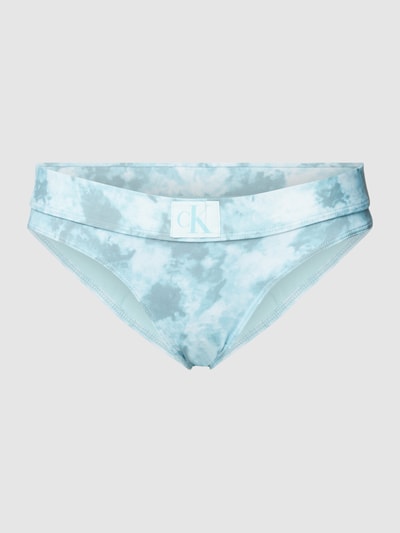 Calvin Klein Underwear Bikini-Slip mit Allover-Muster Hellblau 1