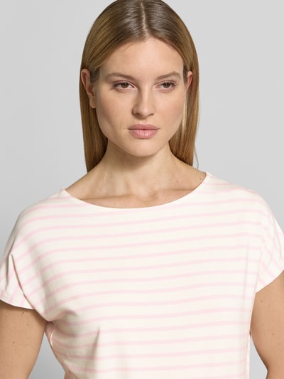 s.Oliver RED LABEL Oversized T-Shirt aus Viskose-Mix Hellrosa 3