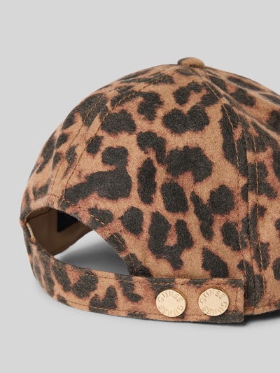 GUESS Cap met verstelbaar trensje Cognac - 3