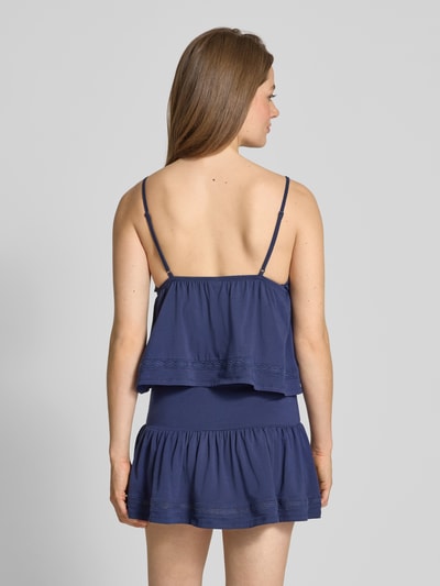 Gina Tricot Trägertop mit V-Ausschnitt Marine 5