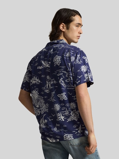 Polo Ralph Lauren Regular Fit Freizeithemd aus Viskose  Marine 5