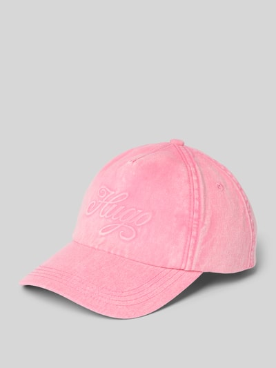 Hugo Blue Basecap mit Label-Detail Modell 'Alyce' Fuchsia 1