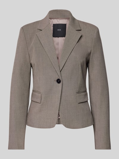 Mango Blazer mit Reverskragen Modell 'HELENA' Mittelbraun 2