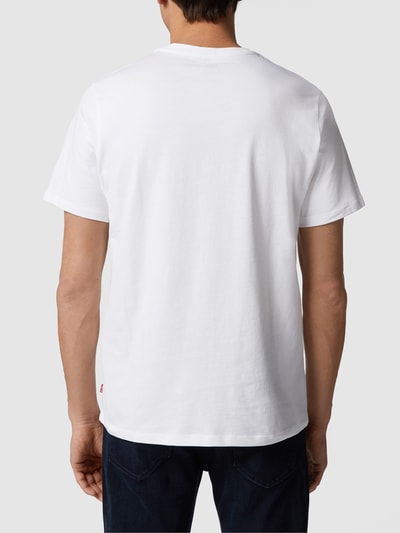 Levi's® T-shirt van katoen met logoprint  Wit - 5