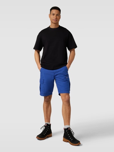 Napapijri Bermuda aus reiner Baumwolle mit Label-Detail Modell 'Noto' Ocean 1