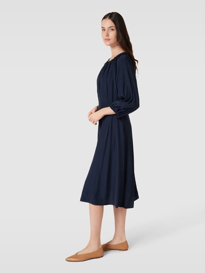 Marc O'Polo Midikleid mit Raglanärmeln Marine 1