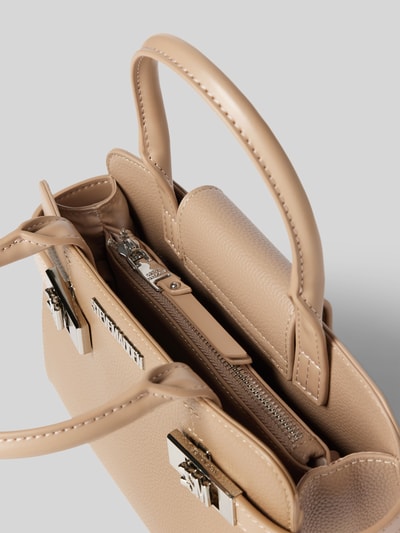 Steve Madden Handtasche mit Label-Applikation Modell 'BLINDEN' Taupe 4