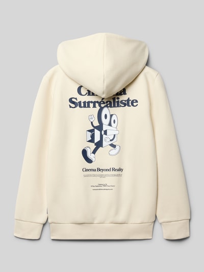 ONLY & SONS Regular Fit Hoodie aus Baumwoll-Mix Modell 'CERES' Ecru 3