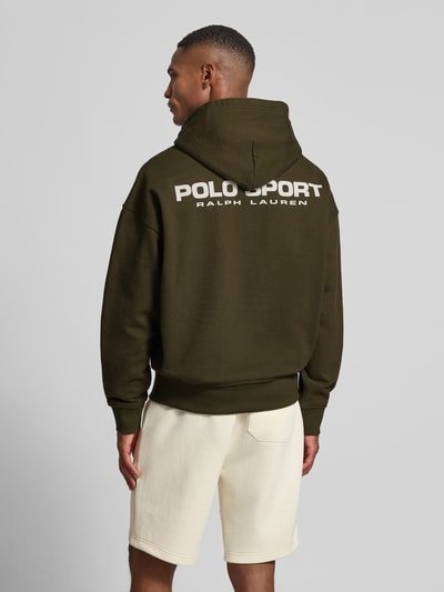 Polo Ralph Lauren Hoodie mit Kapuze Oliv 5