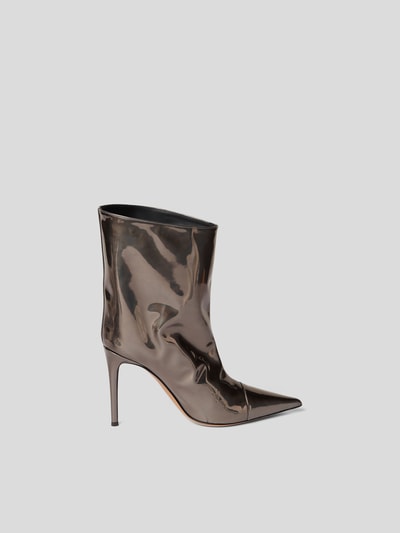 Alexandre Vauthier Stiefeletten mit Pfennigabsatz   Mittelgrau 6