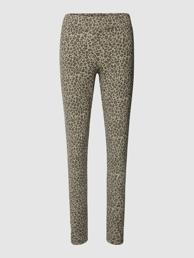 Sportalm Leggings mit Animal-Print Sand 2