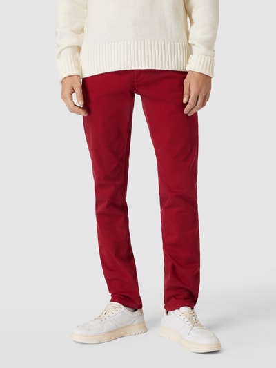 BOSS Orange Slim Fit Chino mit Gesäßtaschen Rot 4