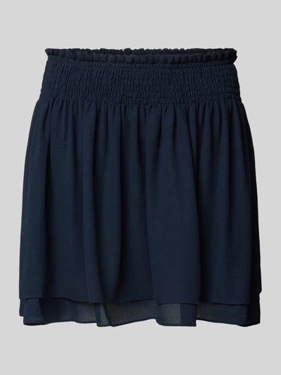 Essentiel Antwerp Mini-Rock mit Crêpe-Struktur Modell 'ISMILE' Marine 2