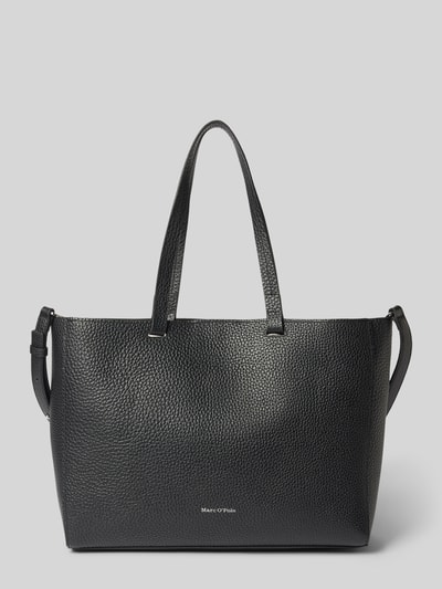 Marc O'Polo Shopper aus genarbtem Rindsleder Black 2