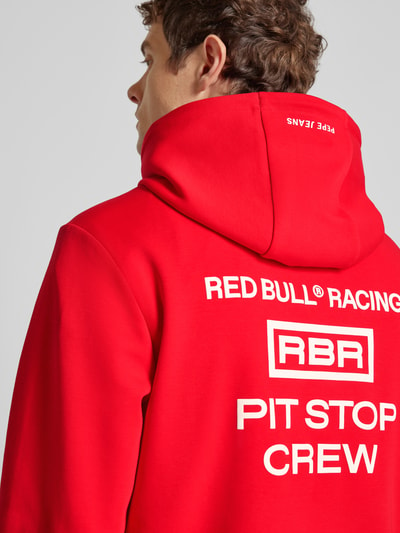 RED BULL RACING X PEPE JEANS Hoodie mit Label-Prints -  RED BULL RACING x Pepe Jeans Rot 3