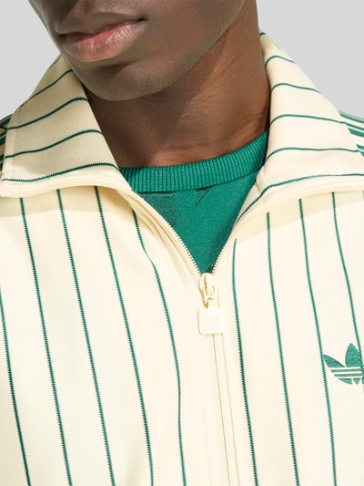 adidas Originals Regular Fit Sweatjacke mit Logo-Stitching Modell 'FIREBIRD TT PS' Offwhite 3