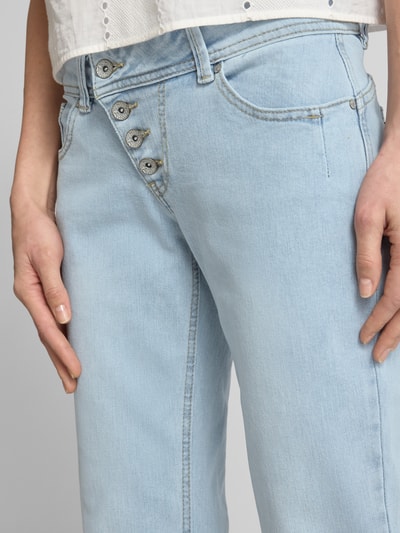 Buena Vista Jeans in verkorte pasvorm, model 'MALIBU' Lichtblauw - 3