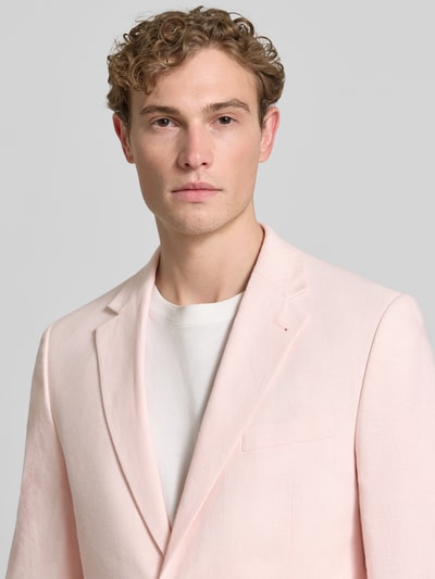 MCNEAL Sakko aus Leinen-Mix mit Pattentaschen Rosa 3
