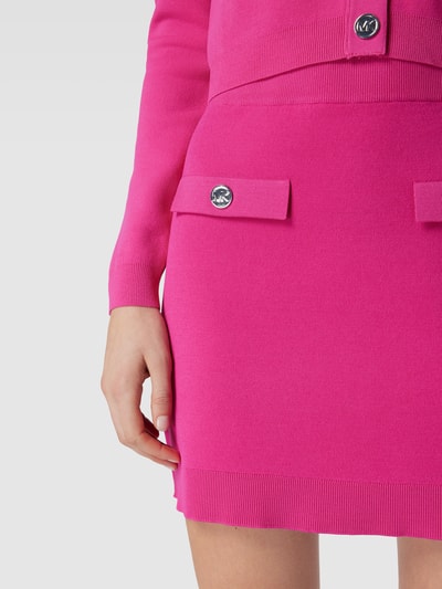 MICHAEL Michael Kors Minirock mit Label-Details Pink 3