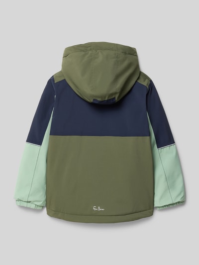 Killtec Funktionsjacke mit Label-Patch Oliv 3