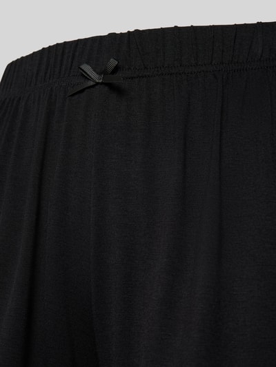 CCDK Copenhagen Loose Fit Pyjama-Shorts mit Spitzenbesatz Modell 'Kimmy' Black 2