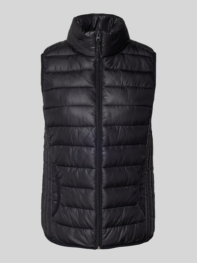 QS Bodywarmer met opstaande kraag en steekzakken Zwart - 2